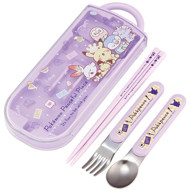 スケーター 銀イオン抗菌 子供用 トリオセット 箸 スプーン フォーク 