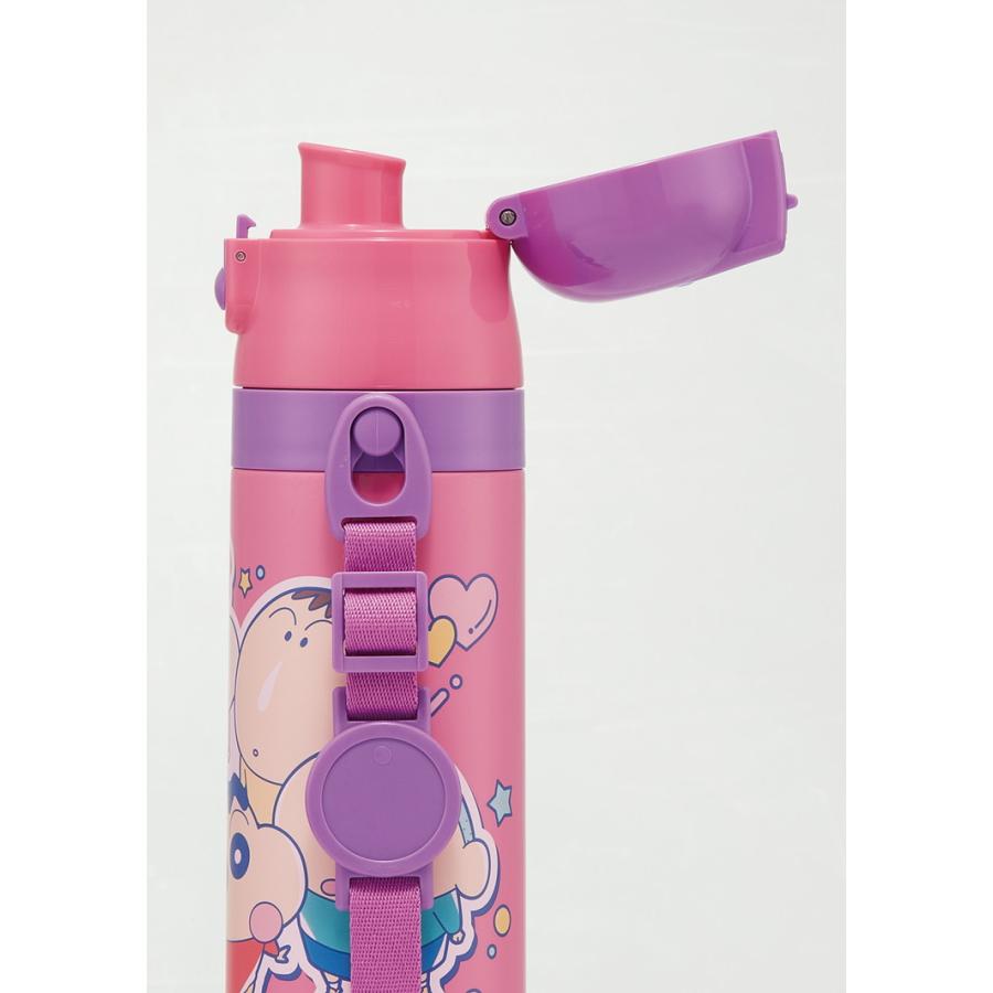 クレヨンしんちゃん25 水筒 キッズ 直飲み 470ml ステンレスボトル