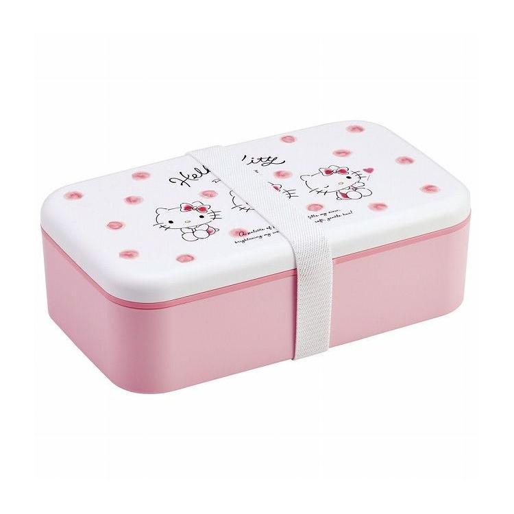 ハローキティ サンリオ sanrio 水彩コスメ カトラリー付き 弁当箱