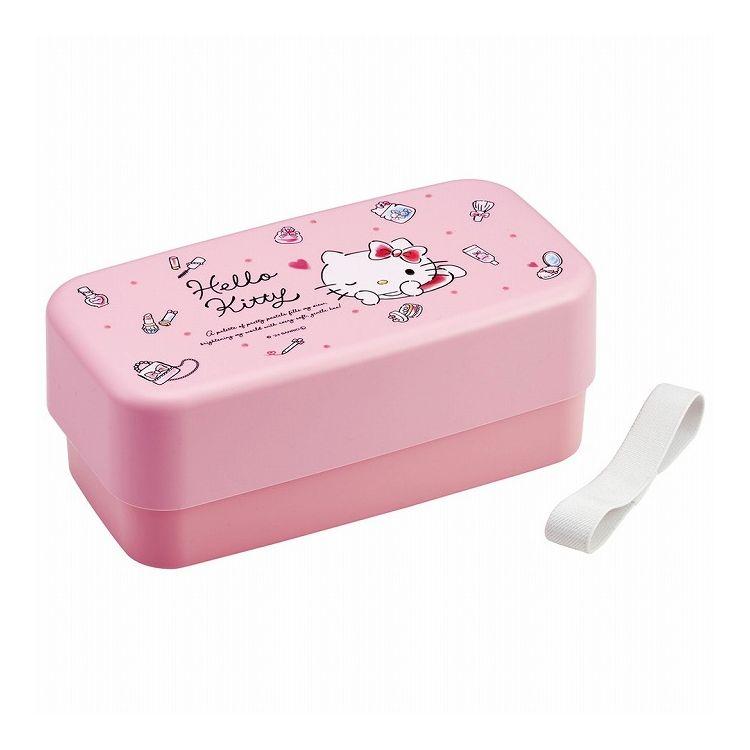 ハローキティ サンリオ sanrio 水彩コスメ ランチボックス 1000ml 2段