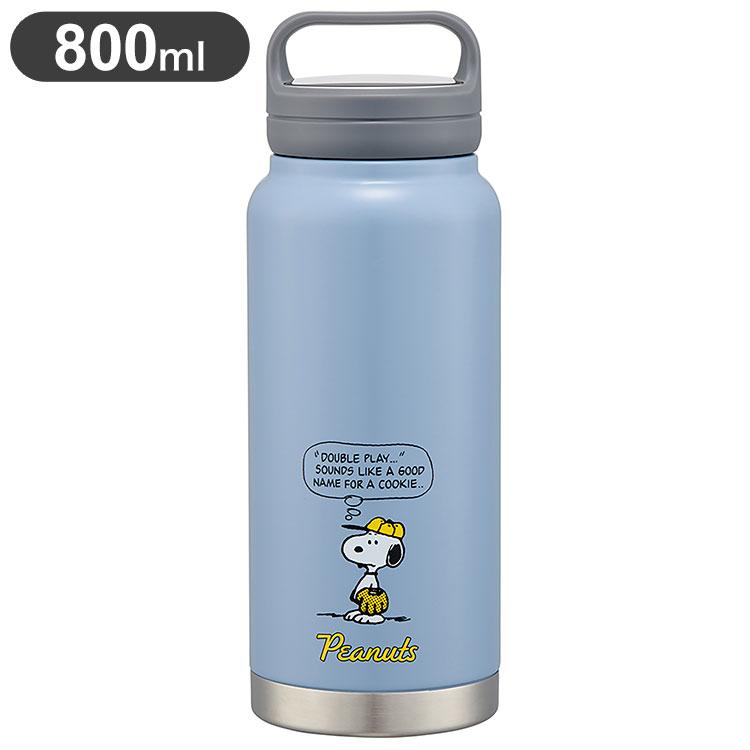 【新品未使用】klean kanteen スヌーピー ステンレス製ボトル スヌーピー ベースボール スケーター 保冷保温 スクリューハンドル付き