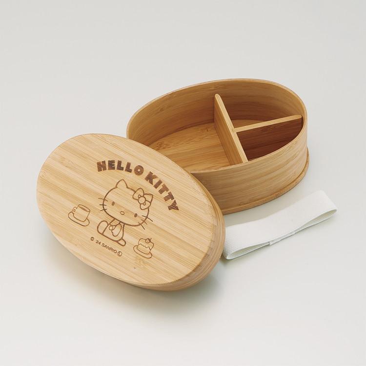 サンリオ sanrio ハローキティ 竹製 ランチ ボックス 600ml 弁当箱