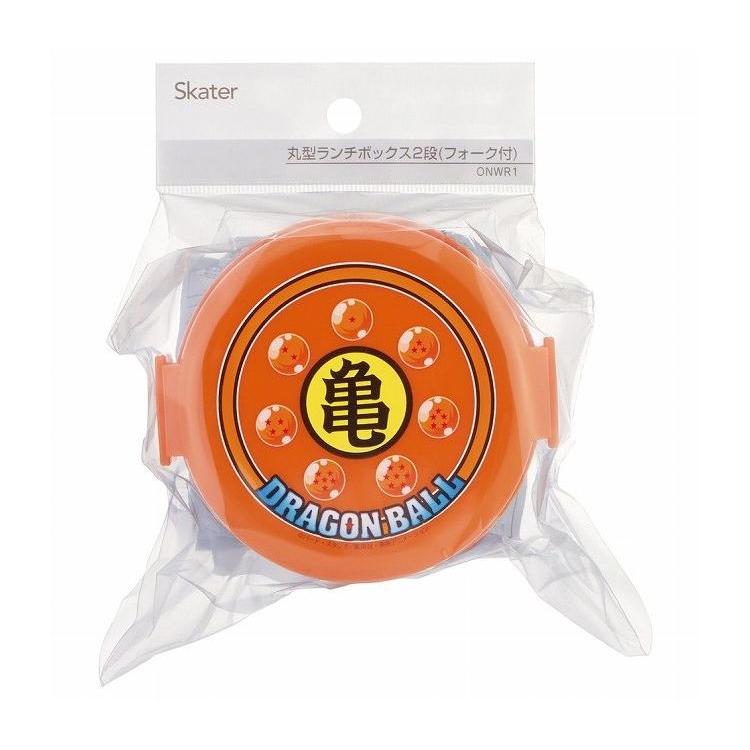 ドラゴンボール 亀 丸型 2段 弁当箱 ランチボックス 500ml ONWR1
