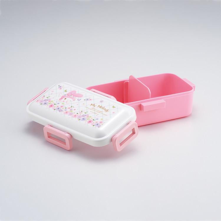 サンリオ スクールバス型ランチボックス 460ml サンリオ sanrio マイメロディ パステル水彩花柄 弁当箱 ランチ