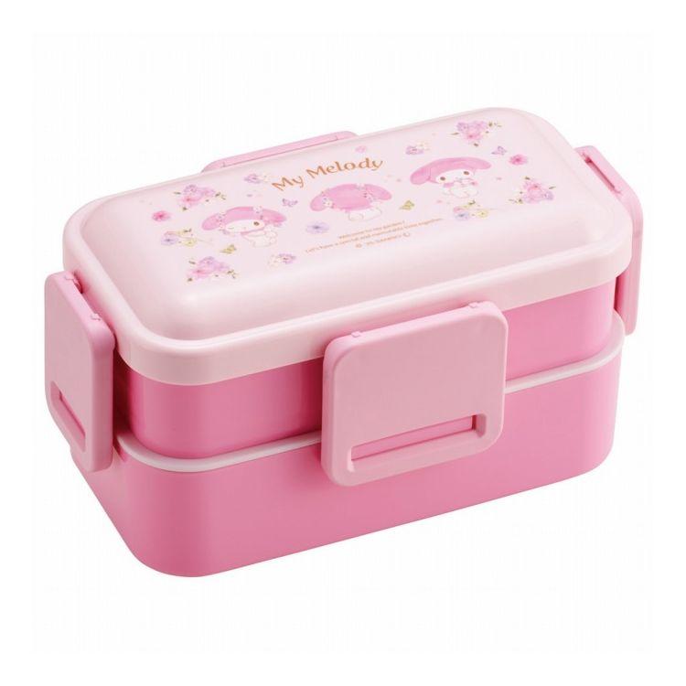 サンリオ sanrio マイメロディ パステル水彩花柄 弁当箱 ランチ