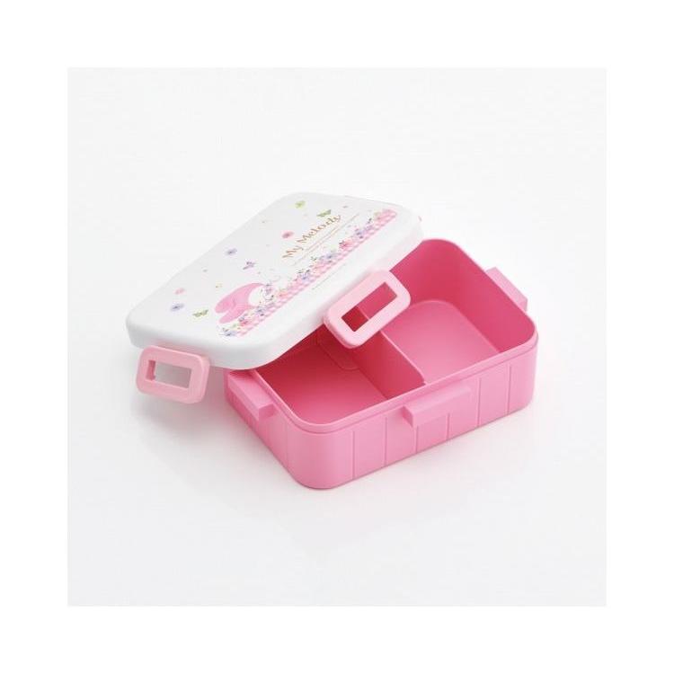 サンリオ sanrio マイメロディ パステル水彩花柄 4点ロック 弁当箱