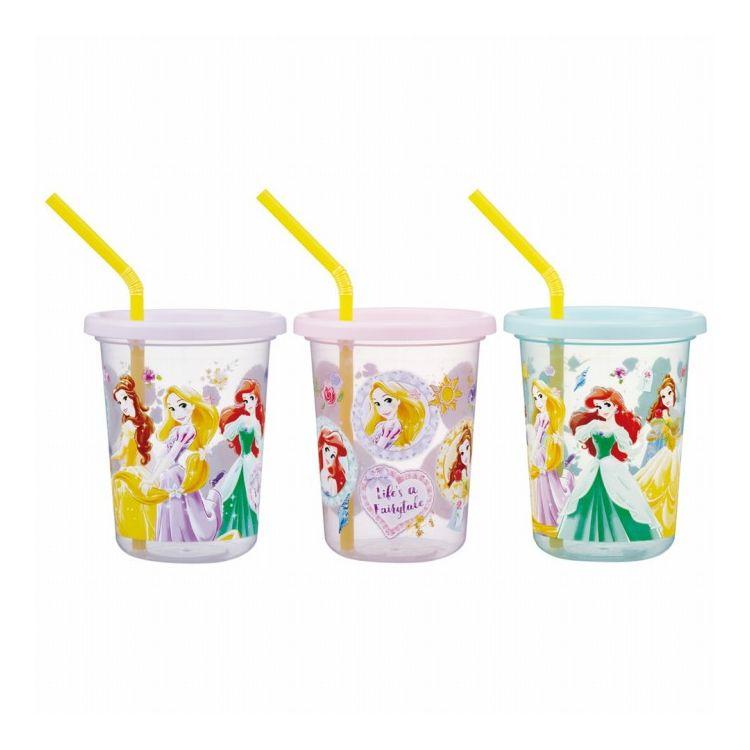 ディズニー disny プリンセス 2026 ストロー付 タンブラー 320ml 3個