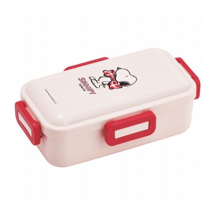 SNOOPY スヌーピー リボン 弁当箱 ふわっと盛れる 4点ロック 530ml