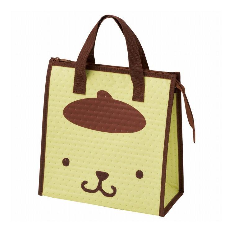 sanrio サンリオ ポムポムプリン フェイス 不織布 保冷 ランチバッグ 