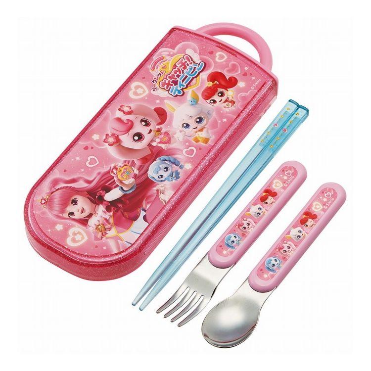 日本製 キャッチ ティニピン 子供用 トリオセット 箸 スプーン