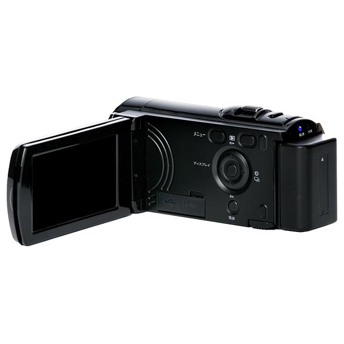 S-cubism フルHD デジタルビデオカメラ SCDC-01B ブラック 内蔵32MB｜recommendo｜03