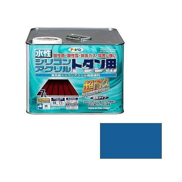 アサヒペン AP 水性シリコンアクリルトタン用 7L スカイブルー