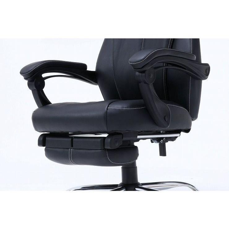 ブランドのギフト チェア リクライニング ブラック 幅69 5cm 奥行55cm 高さ105 113cm 座面高さ 42 50cm 代引不可15 130円 Whitesforracialequity Org