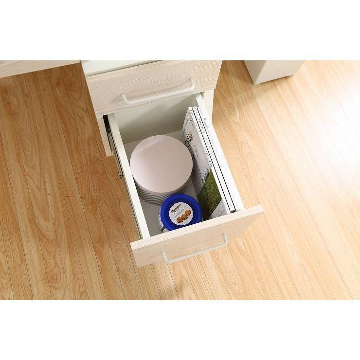 デスク ホワイト 幅100cm 奥行54cm 高さ72cm 代引不可 : リコメン堂