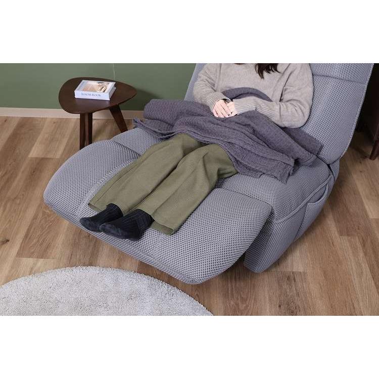 パーソナルチェア アルシーGY リクライニングチェア 高さ100㎝ 幅68㎝ グレー 椅子 西岡店 幅68cm] パーソナルチェア(アルシーGY） グレー 1人掛け 【1年保証