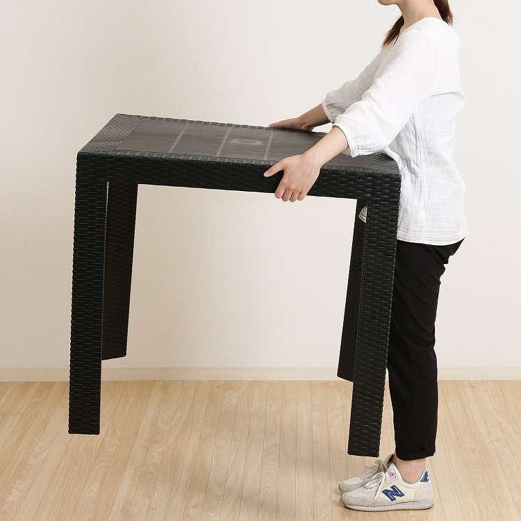 ステラ テーブル 80角 ブラック 11236 グレー 12287 ホワイト 12517 代