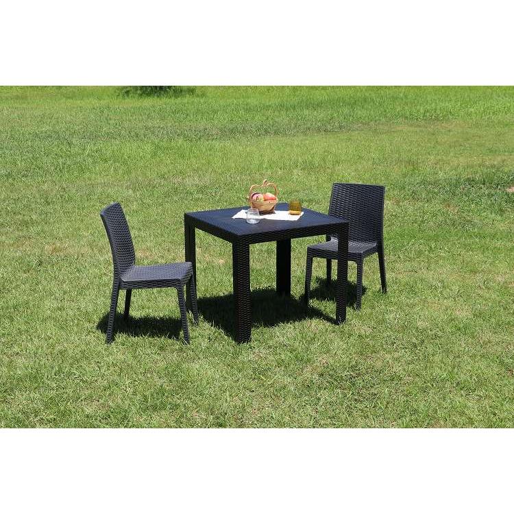 ステラ テーブル 80角 ブラック 11236 グレー 12287 ホワイト 12517 代