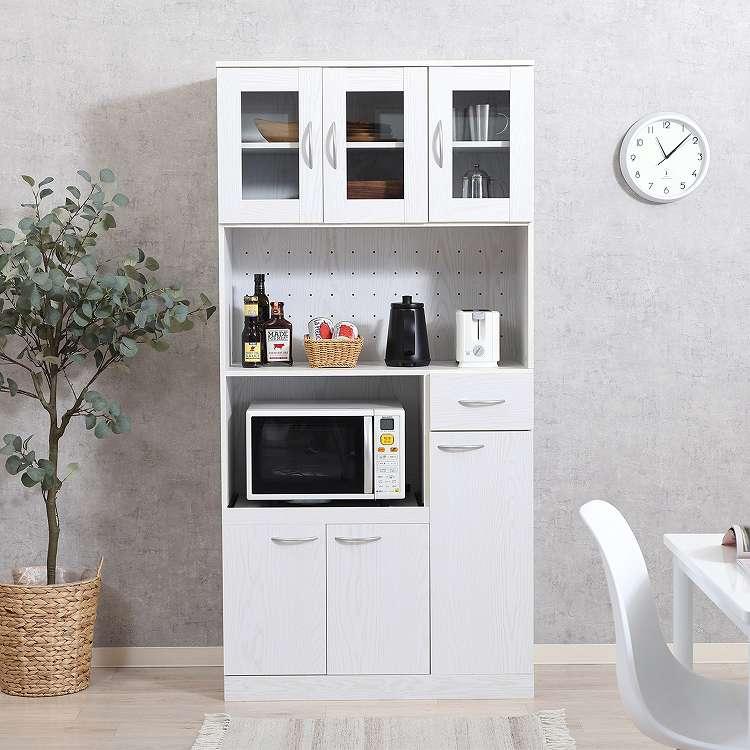ハイキッチンボード 180*90 オークWH 代引不可の画像