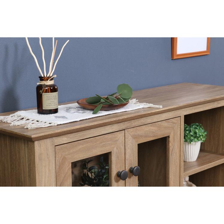 cieloリビングサイドボード◇キッチンカウンター 収納ラック ガラス扉