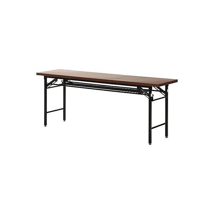 会議テーブル W1800×D450×H700mm スチール MDF おしゃれ 代引不可