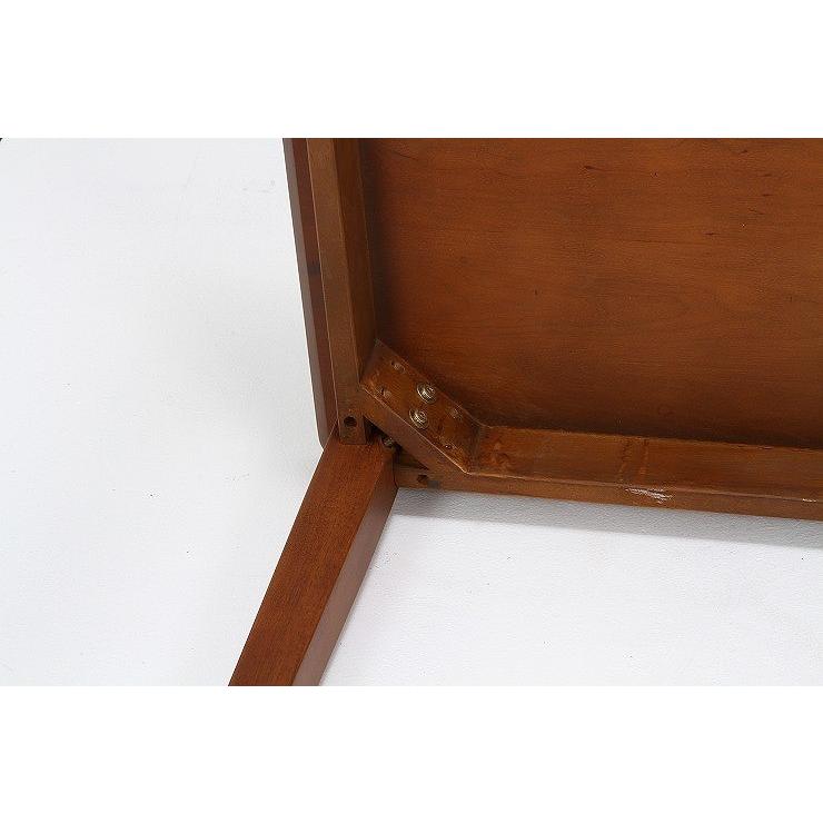 ダイニングテーブル 120*75 W1200×D750×H700mm 天然木 ラバーウッド