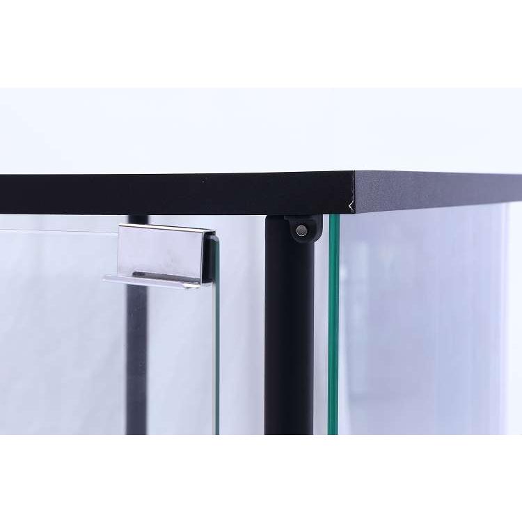 レグラス コレクションケース スタンド 3段 ミラータイプ BK 代引不可  