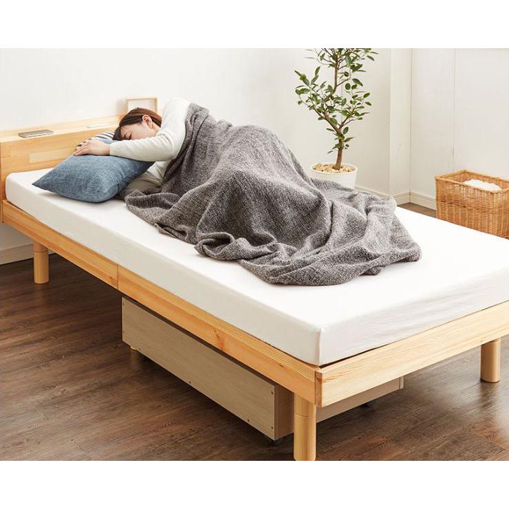 ベッド下収納ボックス 2個セット 70×50cm 木製 キャスター付き 大容量