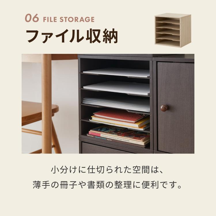 組み合わせ自由自在 多機能 キューブボックス 扉付き ホワイト