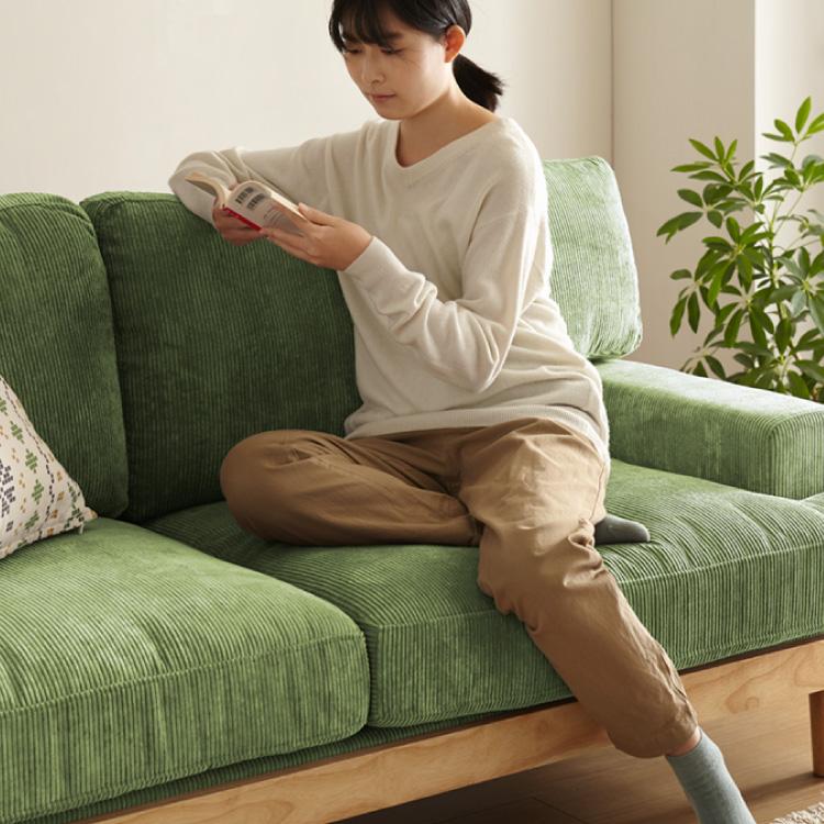 ソファ コーデュロイソファ 幅188cm 完成品 3p 3人掛け ロー ソファ コーデュロイソファ 幅188cm 完成品 3p 3人掛け ロー