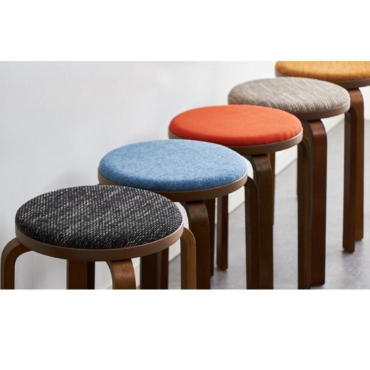 スツール 木製 スタッキングスツール 同色2脚セット