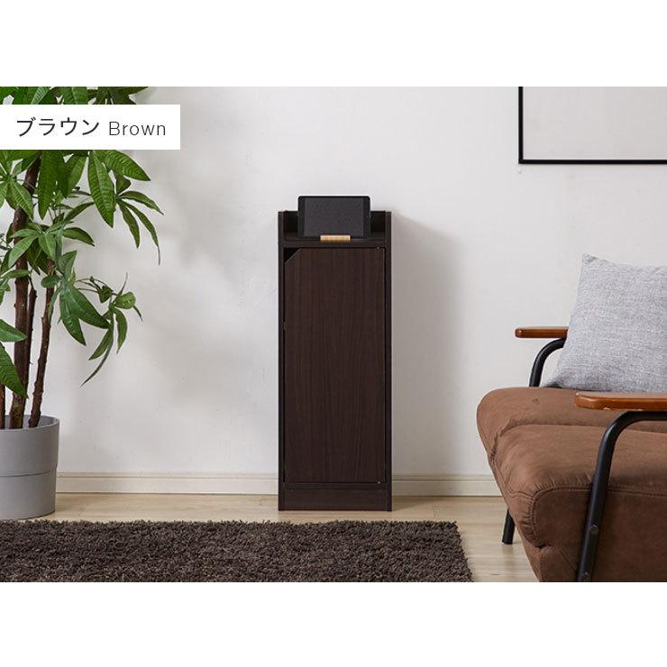 ルーター収納 Wi-Fi 収納 幅30 高さ80cm スリムラック サイドテーブル