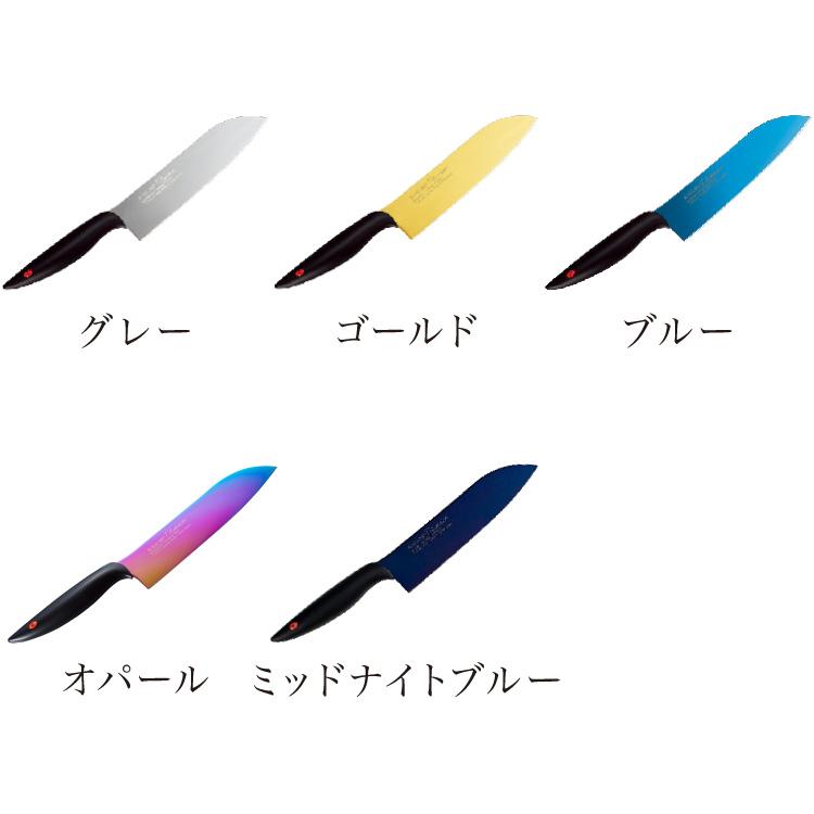 スミカマ 日本製 霞 KASUMI チタニウム 三徳包丁 シャープナー 2点