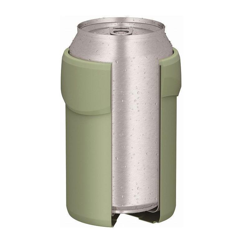 THERMOS サーモス 保冷缶ホルダー 350ml缶用 JDU-350 KKI カーキ