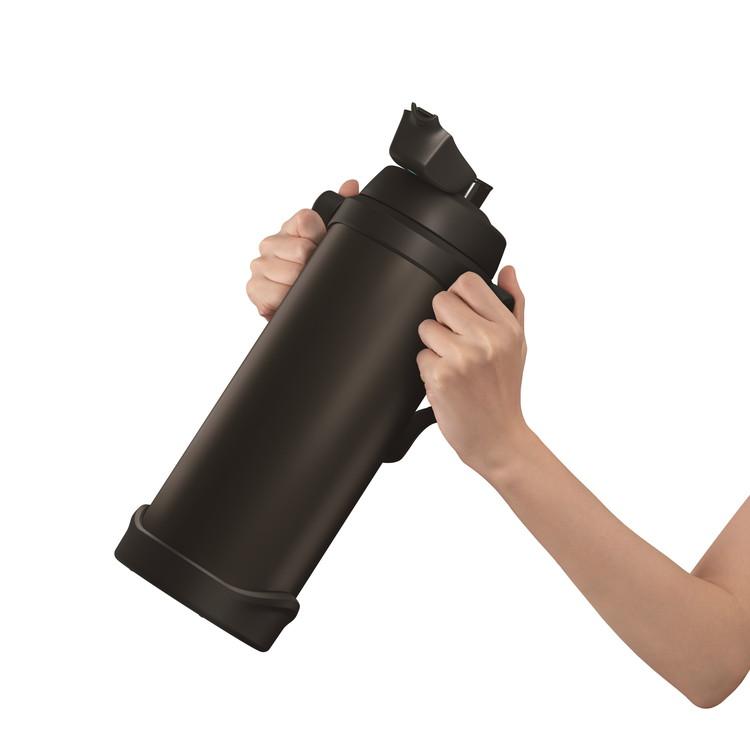 THERMOS サーモス 水筒 真空断熱スポーツジャグ 大容量 2.5L 2500ml FJQ-2500 BK ブラック 新構造ラク持ちハンドル スポーツボトル｜recommendo｜07