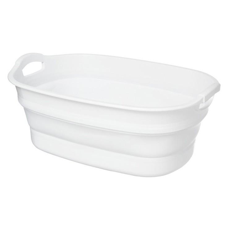 折りたたみ Soft Tub Wide ソフトタブ ワイド 23l ホワイト 伊勢藤 バケツ たらい 桶 バスケット コンパクト 折り畳み リコメン堂 通販 Paypayモール