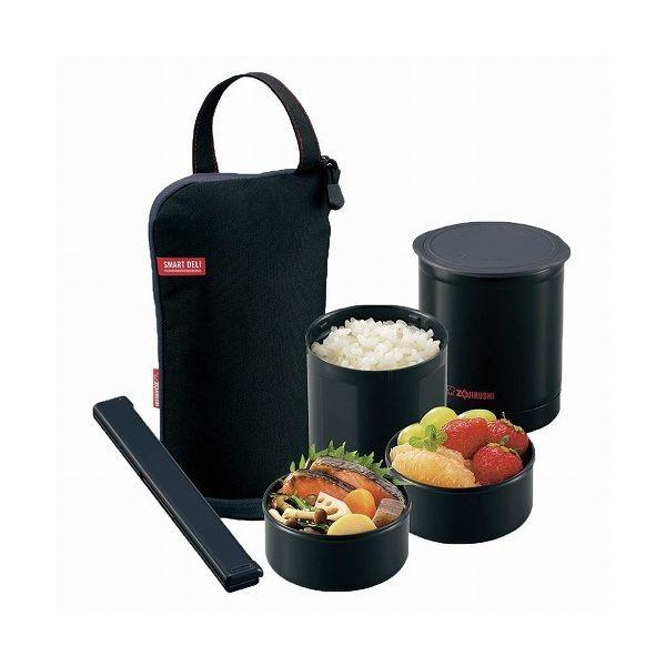 象印 保温弁当箱 お・べ・ん・と ブラック SZ-JB02-BA ランチボックス