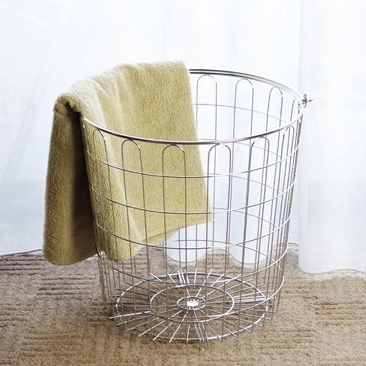 大木製作所 日本製 ステンレス ランドリーバスケット 洗濯かご