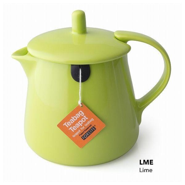 ティーバッグ ティーポット Teabag Teapot ライム ライムイエロー FOR LIFE フォーライフ fc