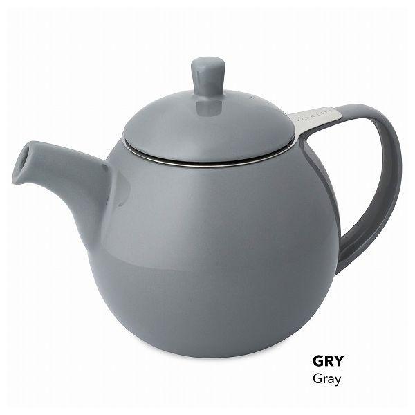 カーヴ ティーポット 710ml Curve Tea Pot 710ml グレー 灰色 FOR LIFE フォーライフ｜recommendo