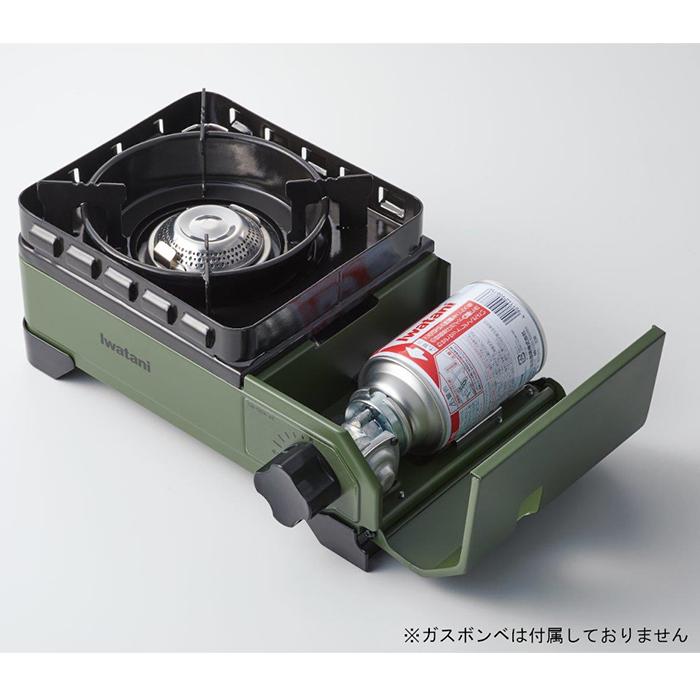 高い品質Iwatani イワタニ カセットコンロ ブラック タフまるJr
