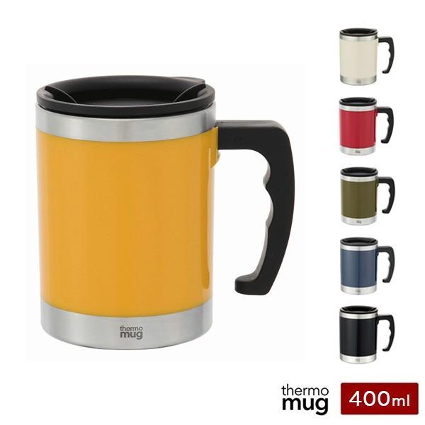 thermo mug（サーモマグ） マグカップ Mug 400ml 保温 保冷 蓋付き
