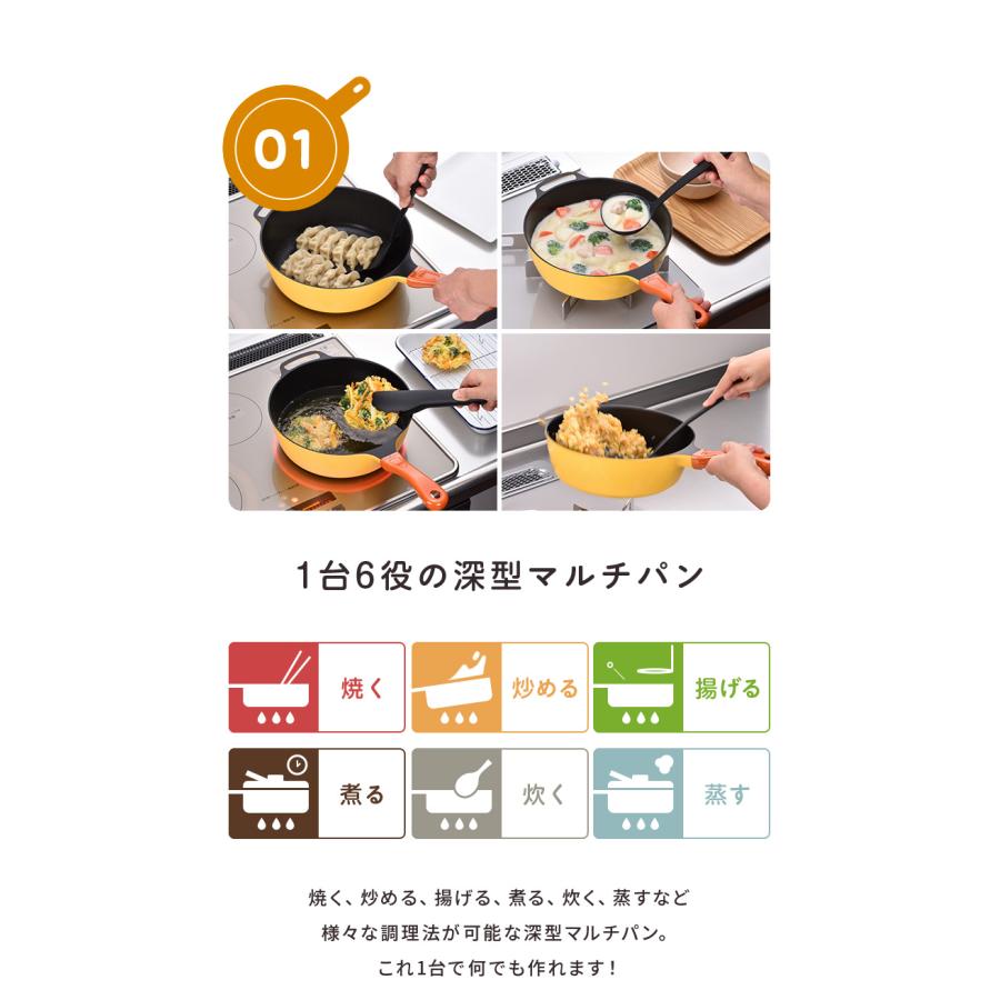 レミパンセット 24cm ノッポ蒸し台付き レミパン 平野レミ ガラス蓋