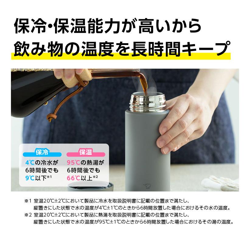 象印 シームレスせん ステンレスマグ TUFF 480ml SM-ZB48 水筒 ボトル