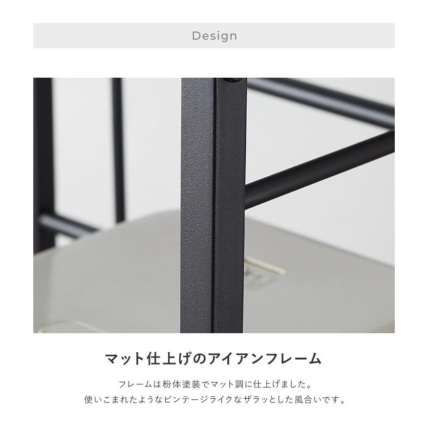 高さ調整可能なスライド棚付きレンジ台　キッチンラック 楽天市場】レンジ台 キッチンラック レンジ台 スチール 幅50