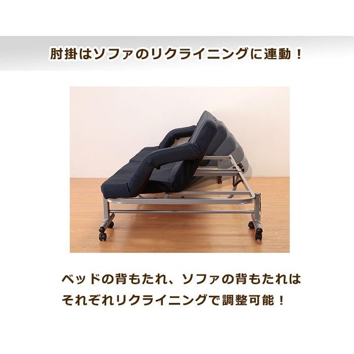 折りたたみ 式 ソファベッド ソファーベッド 組立不要 代引不可