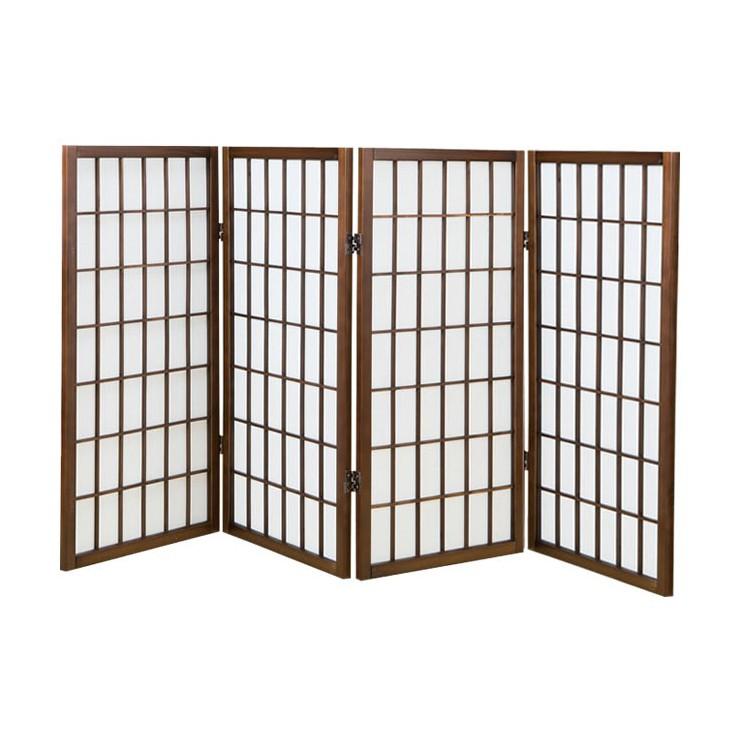 障子スクリーン4曲 障子 スクリーン 4曲 衝立 ついたて パーテーション