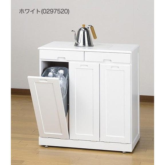 天板タイル　ダストボックス　ゴミ箱 3連 25L×3 アウトレット 天板タイル ダストボックス ゴミ箱 3連 25L×3