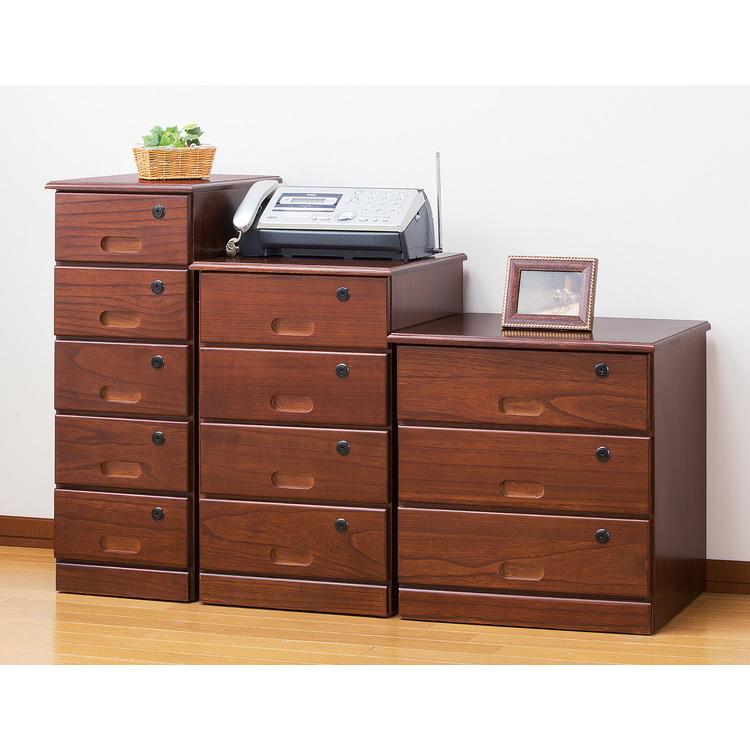 4段チェスト シークレットチェスト 幅36 奥行35 高さ53 チェスト 棚