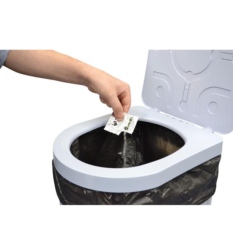 折りたたみトイレ テント付き ワンタッチ式ルームテント 折りたたみトイレセットDX 防災士監修 コンパクト 一人用 非常時 地震 緊急 防災 災害テント 代引不可_5