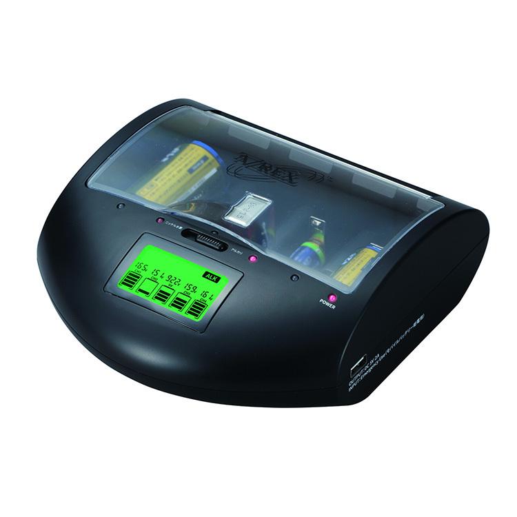 乾電池充電器 マルチ・チャージャーV2 AZREX AX-010V2 代引不可